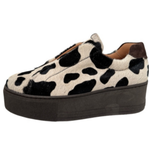 zapato de piel de vaca